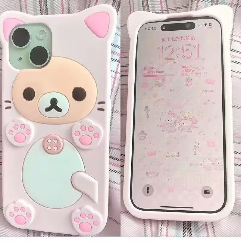 Tech Accessories Iphone - 3D Urocze etui na telefon z