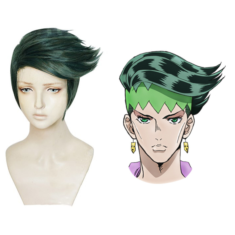 Tech Accessories For Men - Rohan Kishibe peruka do cosplay krótkie