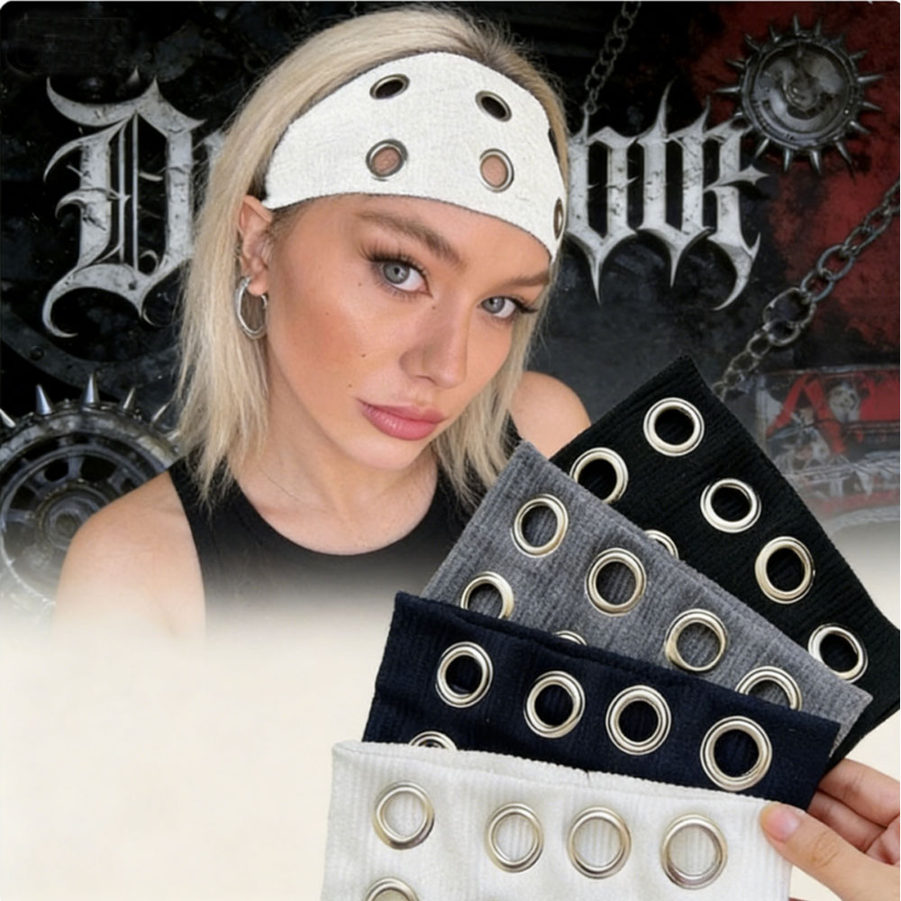 Tech Wear Accessories - Zestaw opasek na głowę z dzianiny