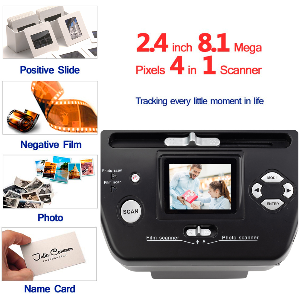 Cyfrowy skaner filmowy 16 MP 4 – Document Scanner Portable recenzja i cena