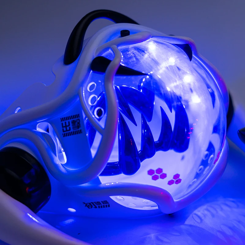 Maska LED Mech w stylu cyberpu – Tech Wear Accessories recenzja i cena