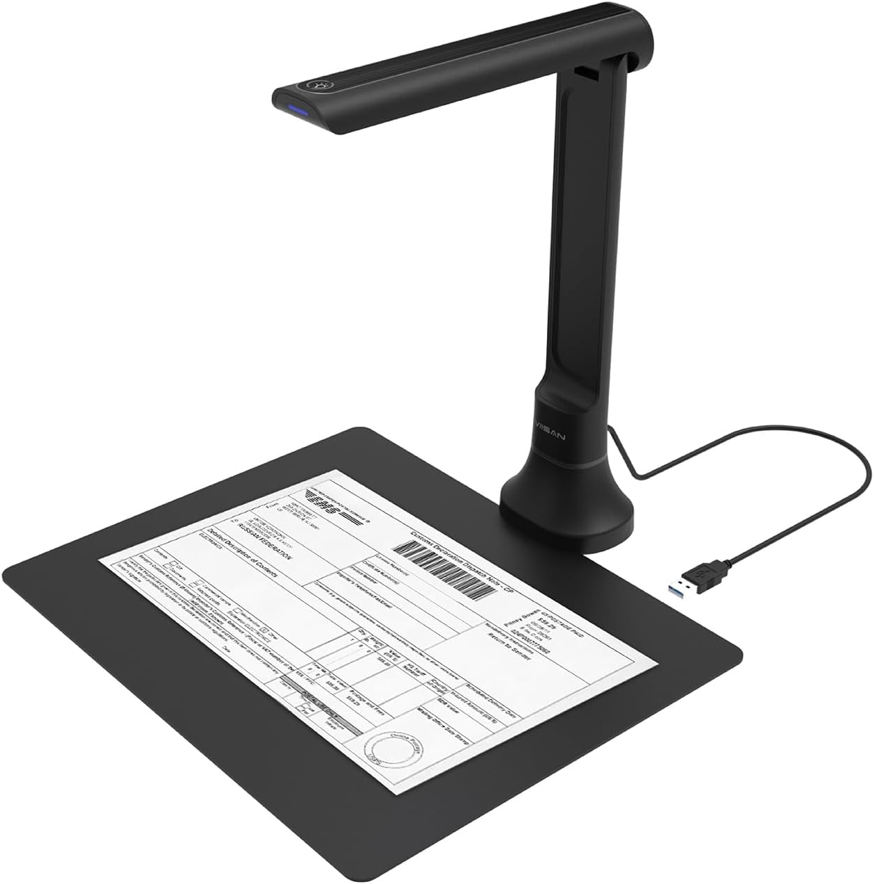 Kamera do dokumentów VIISAN DB – Document Scanner Portable recenzja i cena