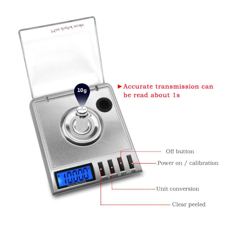Waga jubilerska 20g/0.001g Min – High Tech Kitchen Accessories recenzja i cena
