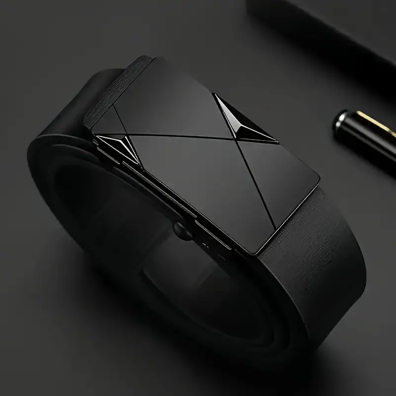 Stylowy męski pasek ze skóry P – Tech Wear Accessories recenzja i cena